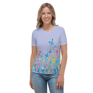 Camiseta para mujer Petal Dance perano