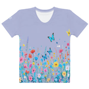 Camiseta para mujer Petal Dance perano