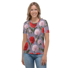 Load image into Gallery viewer, Camiseta para mujer Silken Carnations
