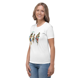 Camiseta para mujer Angelicus blanco