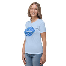 Load image into Gallery viewer, Camiseta para mujer Xena azul
