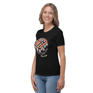 Camiseta para mujer Sushi Luxe negro