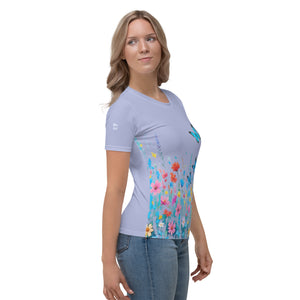 Camiseta para mujer Petal Dance perano