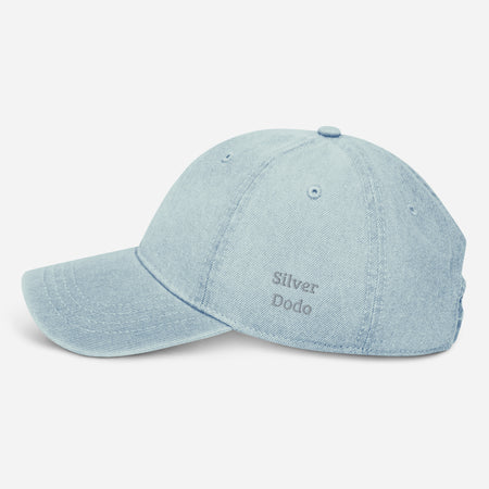 Gorra vaquera bordado gris