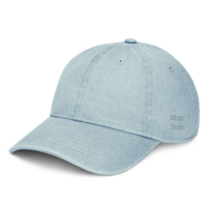 Gorra vaquera bordado gris