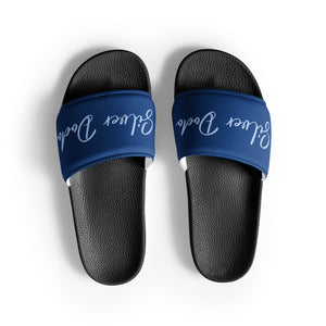 Sandalias para hombre azul marino