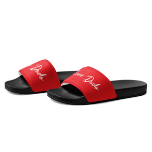 Sandalias para hombre rojo