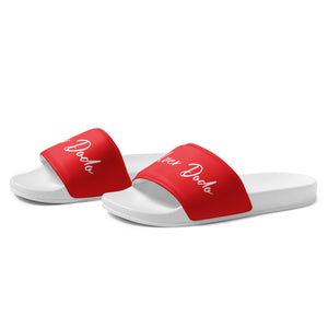 Sandalias para hombre rojo