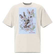 Load image into Gallery viewer, Camiseta oversize con efecto desgastado Bunnies
