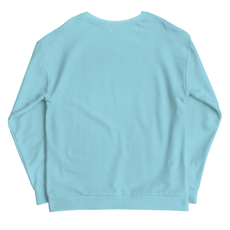 Sudadera unisex Febe azul celeste