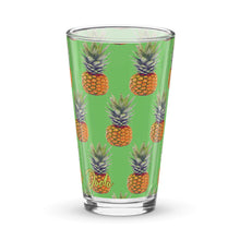 Load image into Gallery viewer, Vaso de cerveza Piñas verde mantis
