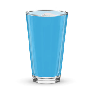 Vaso de cerveza Sirena azul cielo profundo