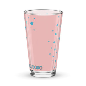 Vaso de cerveza Etrellas tu rosa