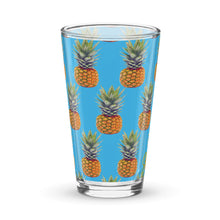 Load image into Gallery viewer, Vaso de cerveza Piñas azul
