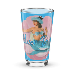 Vaso de cerveza Sirena azul cielo profundo