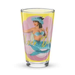 Vaso de cerveza Sirena amarillo