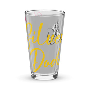 Vaso de cerveza Silver Dodo plateado