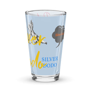 Vaso de cerveza Silver Dodo