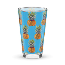 Load image into Gallery viewer, Vaso de cerveza Piñas azul
