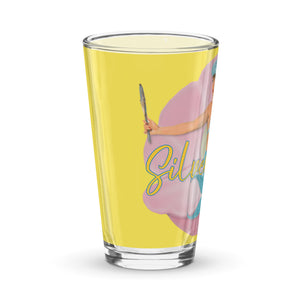 Vaso de cerveza Sirena amarillo