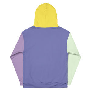 Sudadera unisex con capucha multicolor Babette
