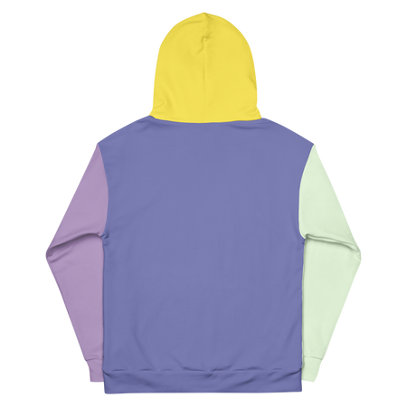 Sudadera unisex con capucha multicolor Babette