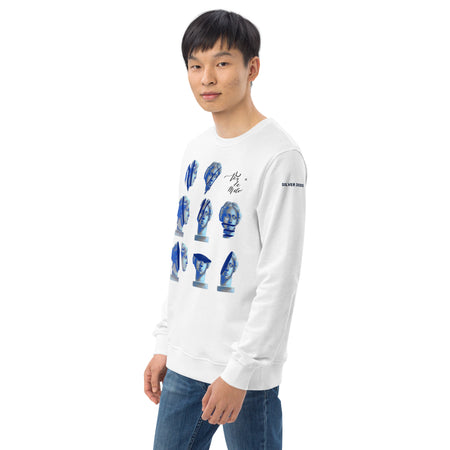 Sudadera orgánica unisex Venus de Milo fragmentada