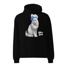 Load image into Gallery viewer, Sudadera oversize unisex Feline Éclat
