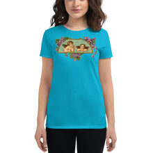 Load image into Gallery viewer, Camiseta de manga corta para mujer Anges
