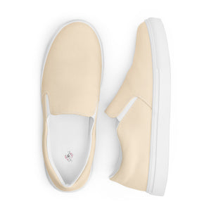 Zapatillas de lona sin cordones para mujer papaya whip