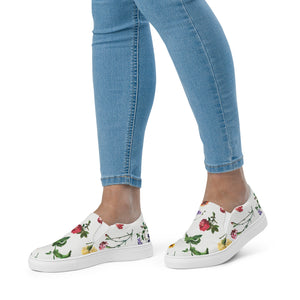 Zapatillas de lona sin cordones para mujer Summer