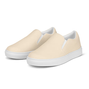 Zapatillas de lona sin cordones para mujer papaya whip