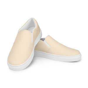 Zapatillas de lona sin cordones para mujer papaya whip