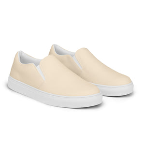 Zapatillas de lona sin cordones para mujer papaya whip