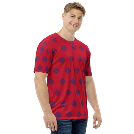 Camiseta para hombre Amaro roja