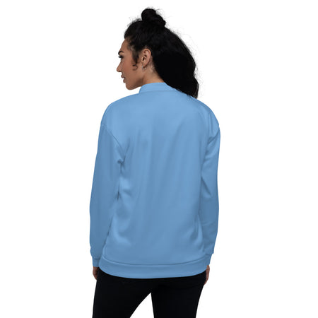 Chaqueta bomber unisex Nydia berenjena