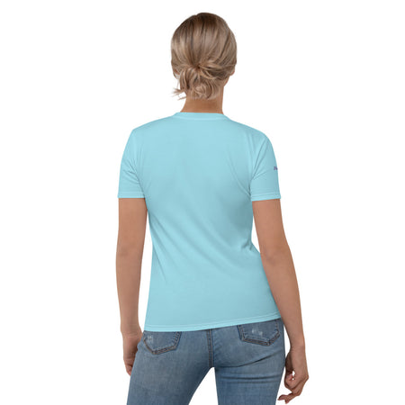 Camiseta para mujer Polenze azul celeste