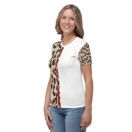 Camiseta para mujer semi-print