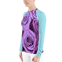 Load image into Gallery viewer, Camiseta técnica para mujer Saida turquesa
