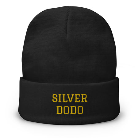 Gorro unisex bordado amarillo