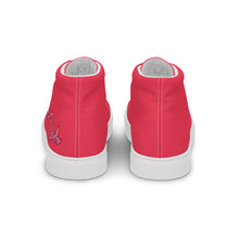 Load image into Gallery viewer, Zapatillas de lona de caña alta para mujer radical red
